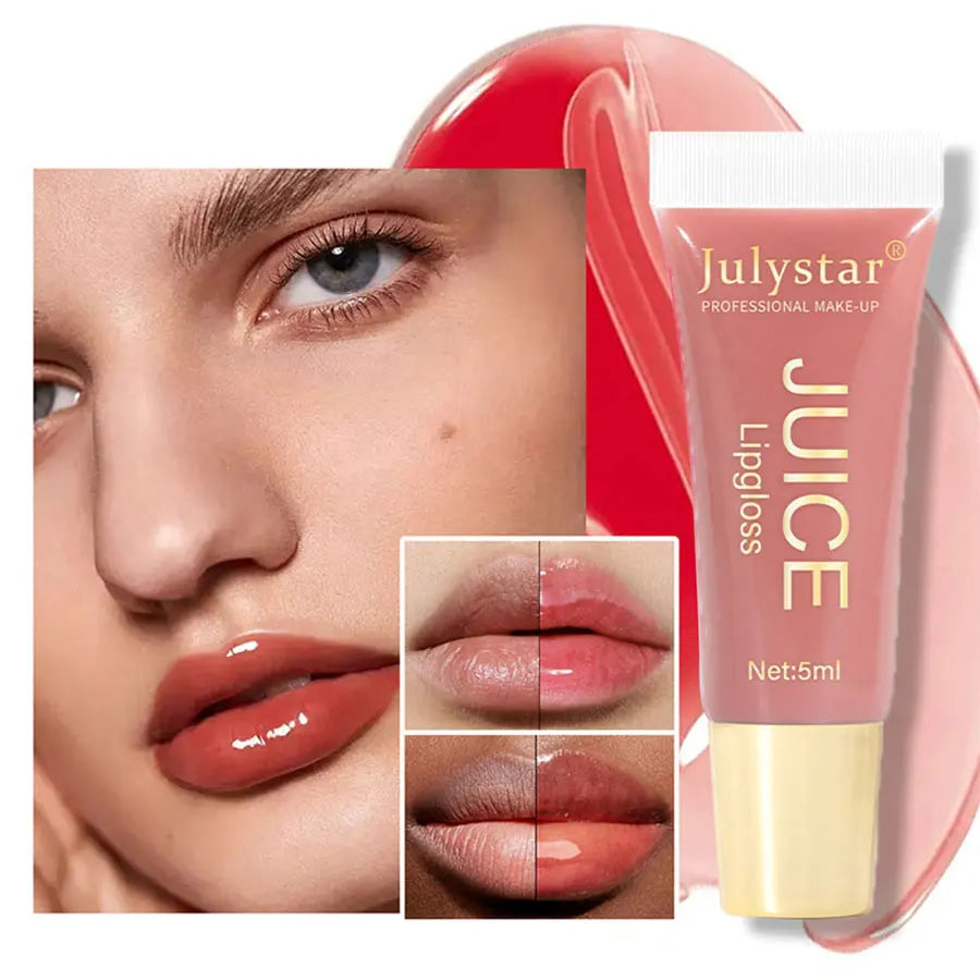 Watery Crystal Clear jelly Lip Oil Lip Balm Moisturizing And smoothing Lip Lines Jelly