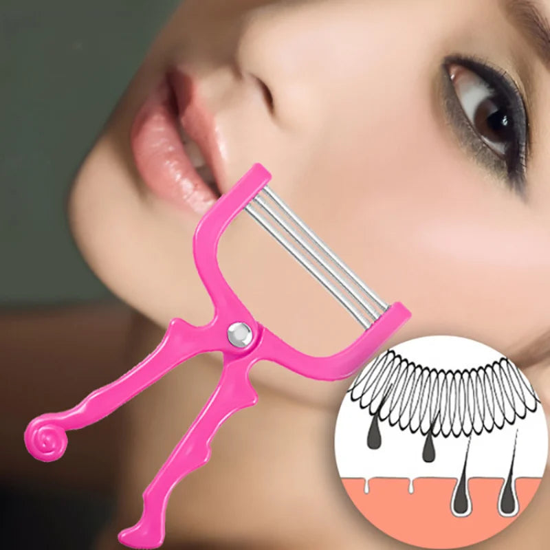 Smooth Skin Facial Epilator - Lip and Eyebrow Elastic Epilator