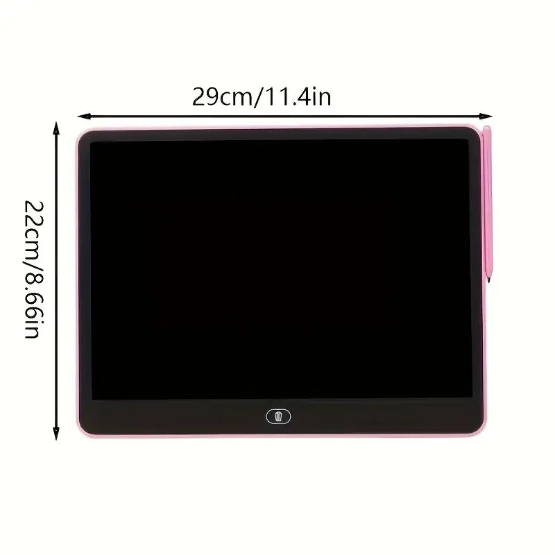 13-Inch Premium LCD Writing Tablet with One-Touch Erase – Large Digital Drawing Pad for Creative Learning, Sketching, and Educational Play