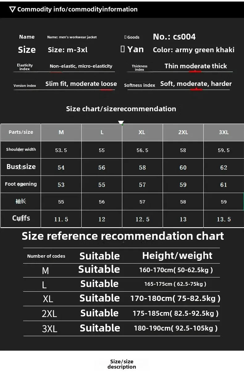 American Style Vintage Workwear Shirt Loose Casual Versatile Cotton Top Fashionable Simple Autumn Men's Clothing