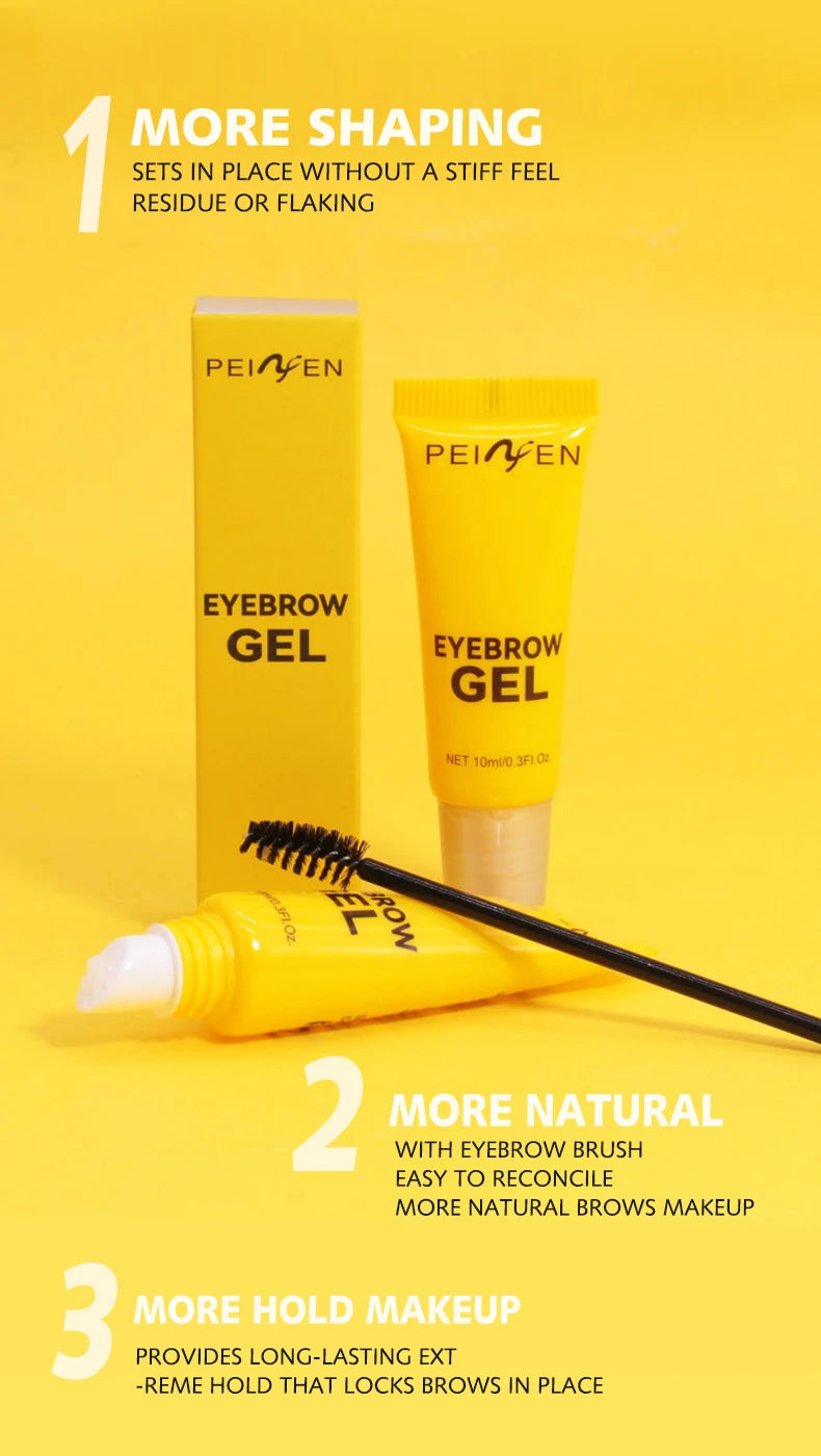 Eyebrow shaping gel Eyebrow shaping cream with brush
