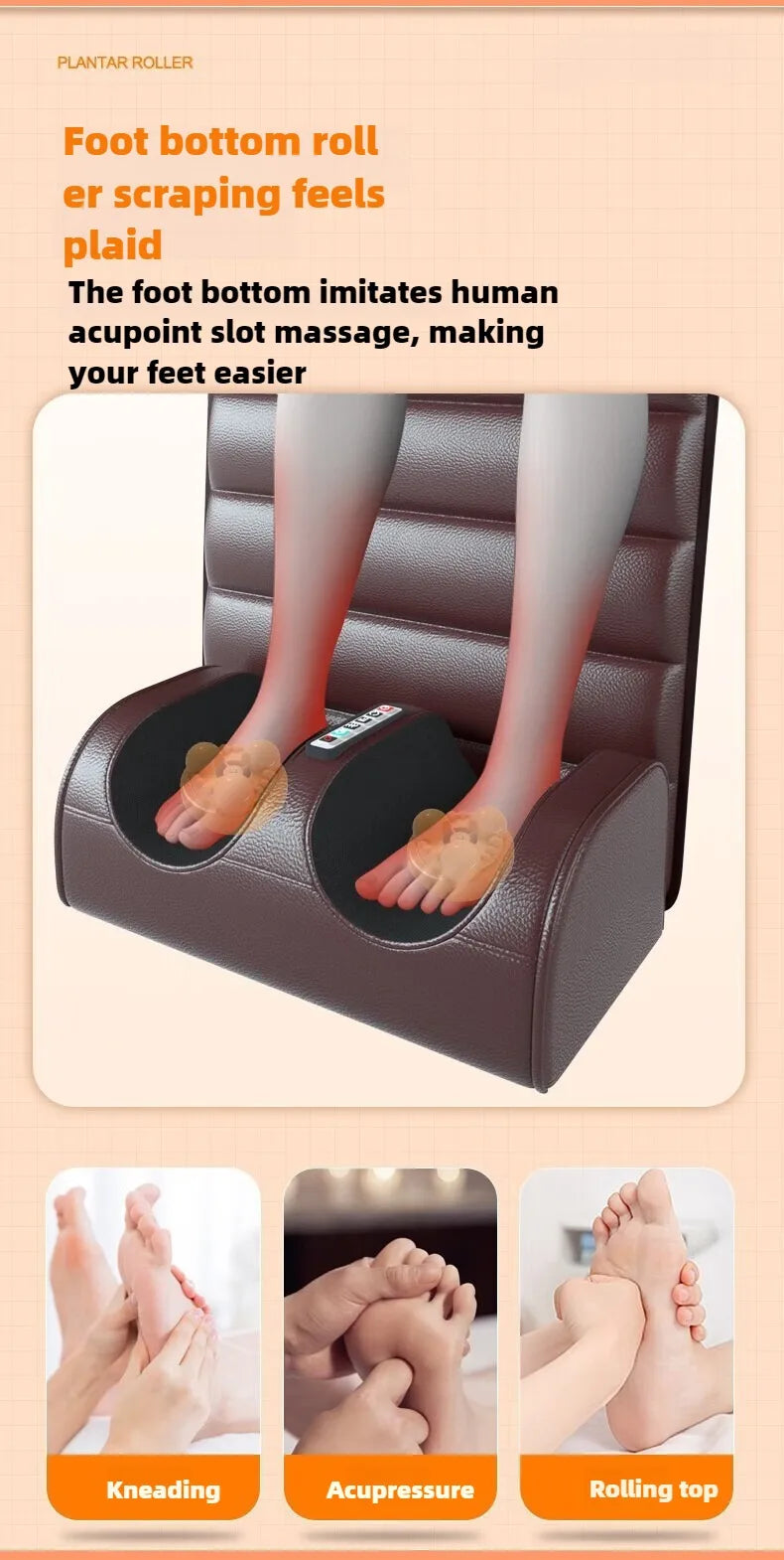 Electric Full Body Massage Mattress With Heating Hand Control.