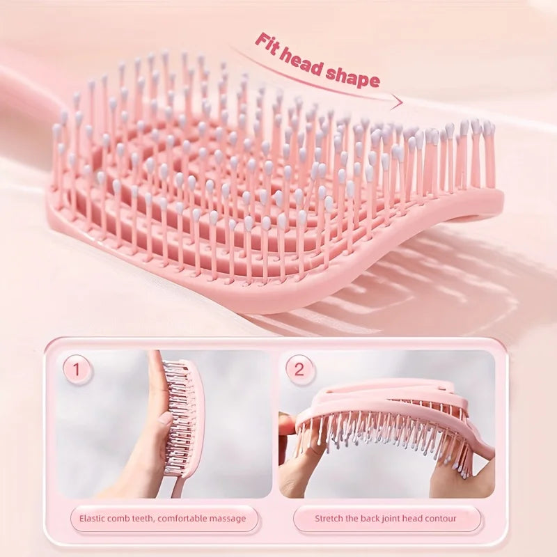 Hair Massage comb Hair Massage Comb with Hollowed-Out Design hair styling tools