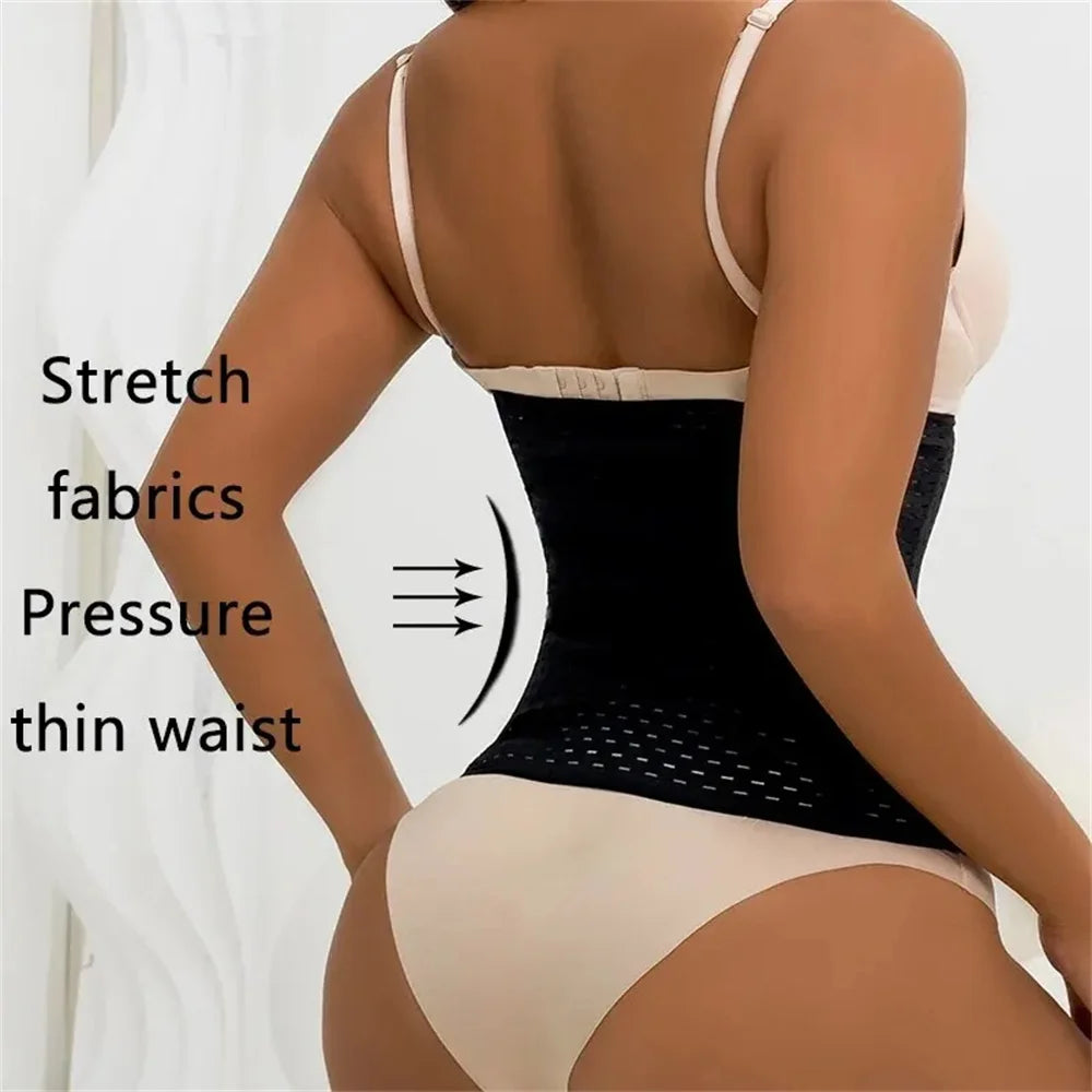 Women Body Shapewear Tummy Slimming Black Belly Band Shaping Shaper.