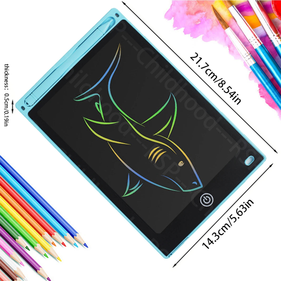 8.5-Inch LCD Writing Tablet – Portable Digital Drawing Board and Handwriting Pad for Kids Ages 3–8
