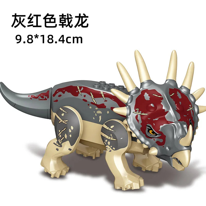 Predator Dinosaur Construction Blocks – Assemble-Your-Own Raptor and Giant Dino Toy for Children
