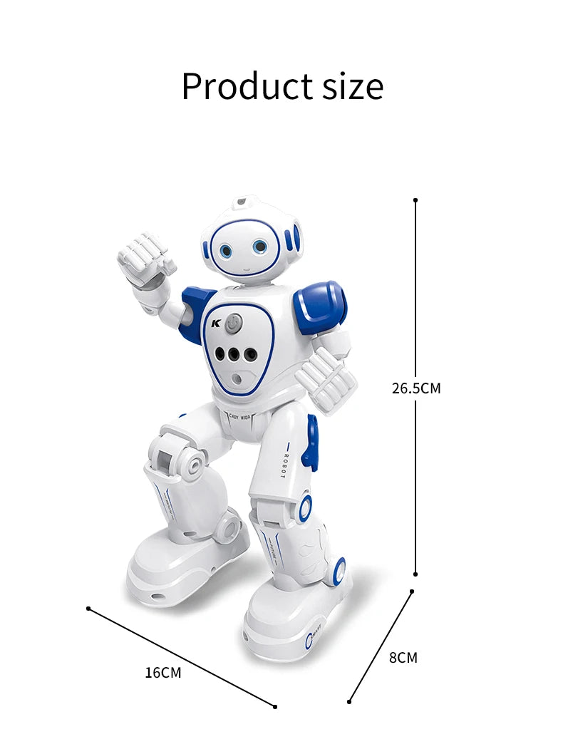 Wireless Smart RC Robot – Dance, Music & Programming Fun