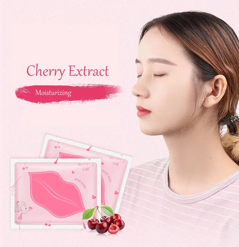 5/10Pcs Lip Mask Hydrating Repair Remove Lines Blemishes Lighten Lip Line Collagen Gel Mask