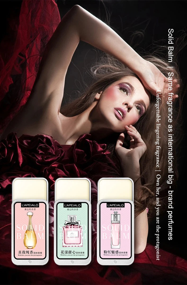 Woman Body Pheromone Perfume Solid Balm Long Lasting Fragrance