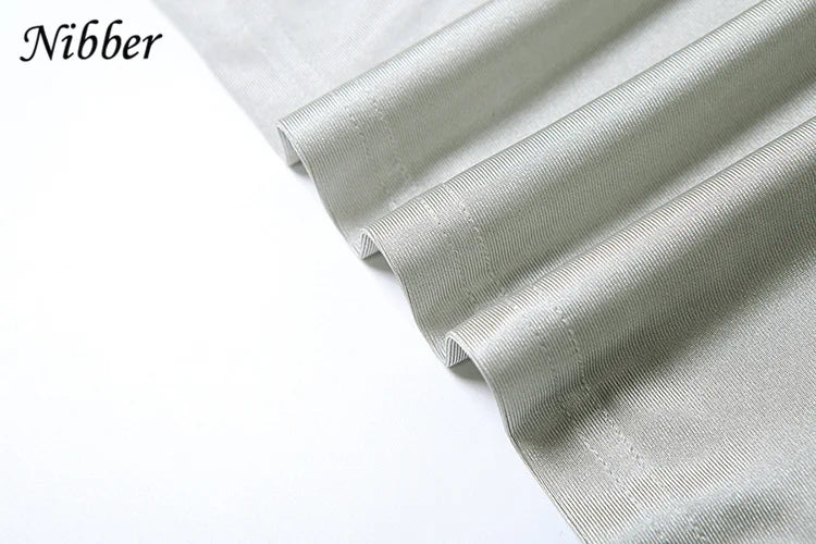 Diagonal Collar Shorts Sleeve Waistless Slits Street Trend Temperament Long Bodycon