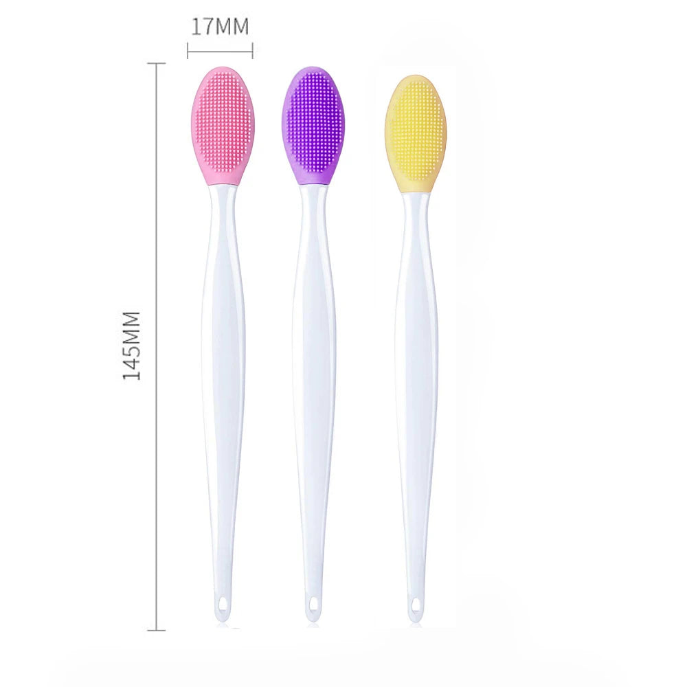 Beauty Skin Care Wash Face Silicone Brush Exfoliating Nose Clean Blackhead Removal Brushes