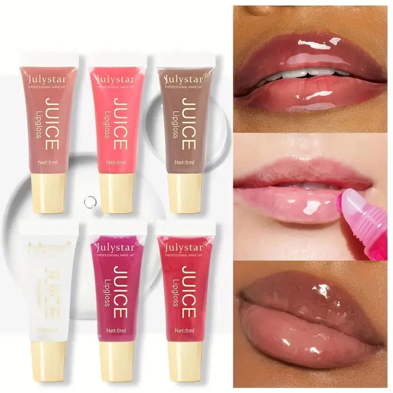 Watery Crystal Clear jelly Lip Oil Lip Balm Moisturizing And smoothing Lip Lines Jelly