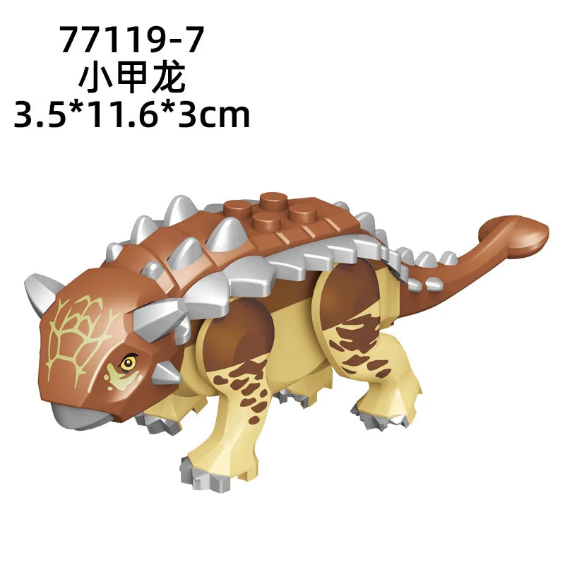 Predator Dinosaur Construction Blocks – Assemble-Your-Own Raptor and Giant Dino Toy for Children