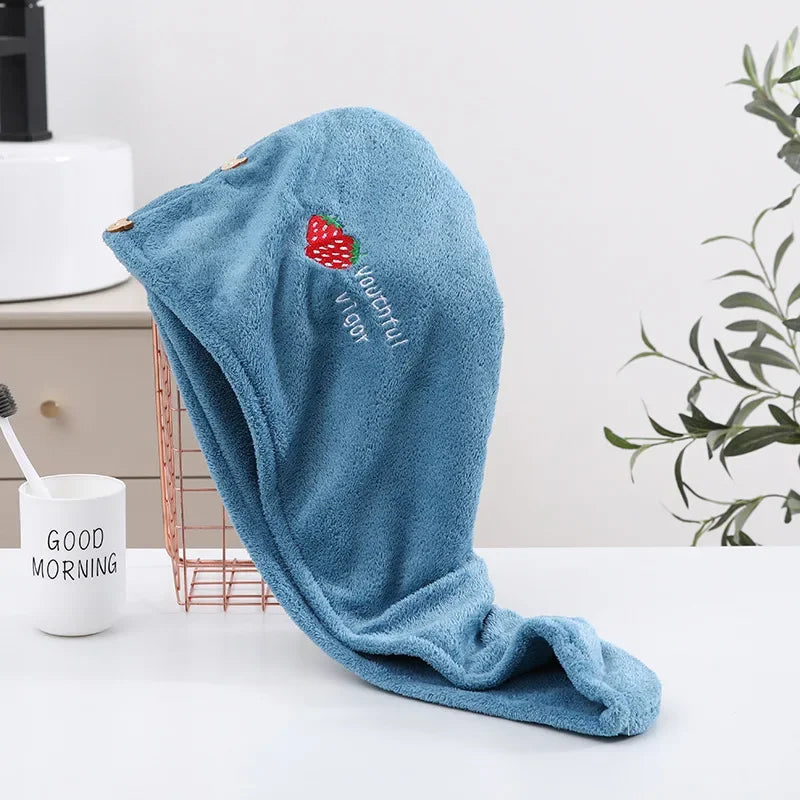 Luxury Dry Towel for Hair Microfiber Towels Anti Frizz Dry Hair