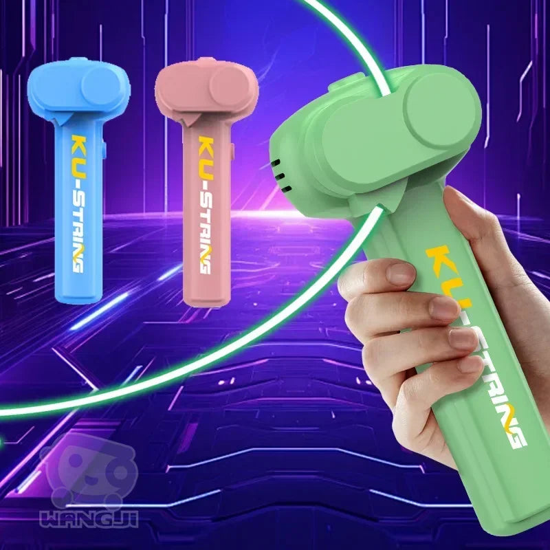 Portable Glow String Rope Launcher – Fun Kids Gift Toy