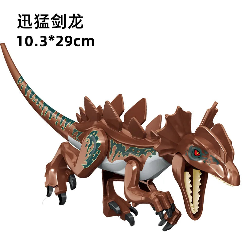 Predator Dinosaur Construction Blocks – Assemble-Your-Own Raptor and Giant Dino Toy for Children