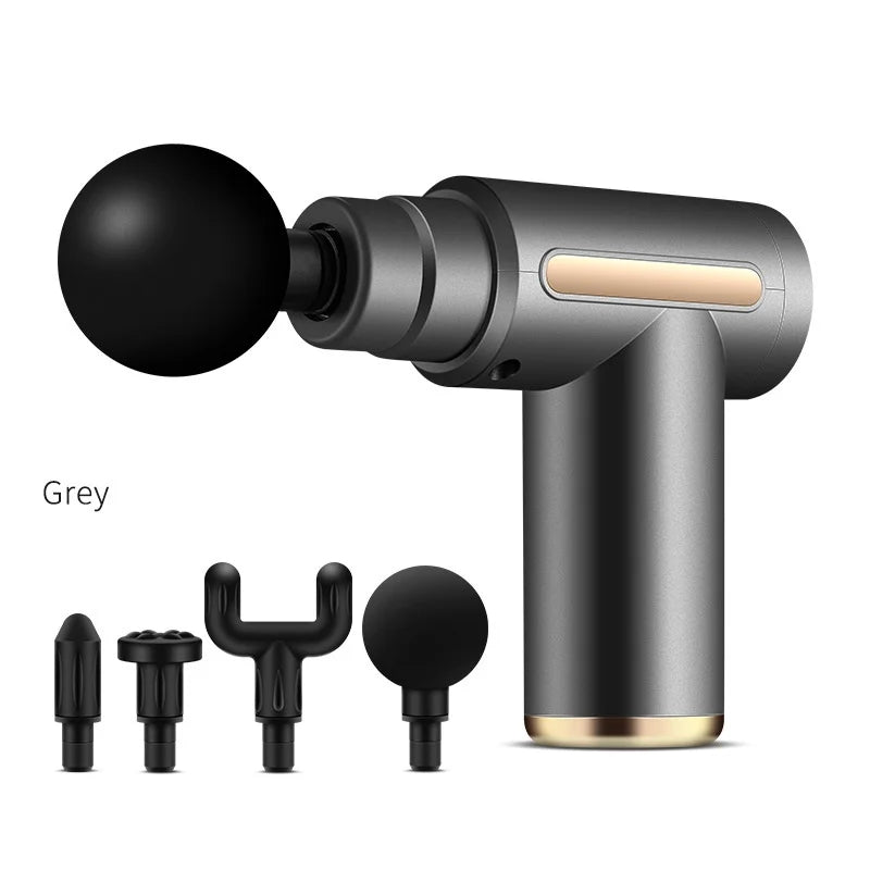 Elite 99-Level Percussion Massage Gun for Deep Muscle Therapy, Quiet Electric Body Massager for Fast Recovery and Pain Relief