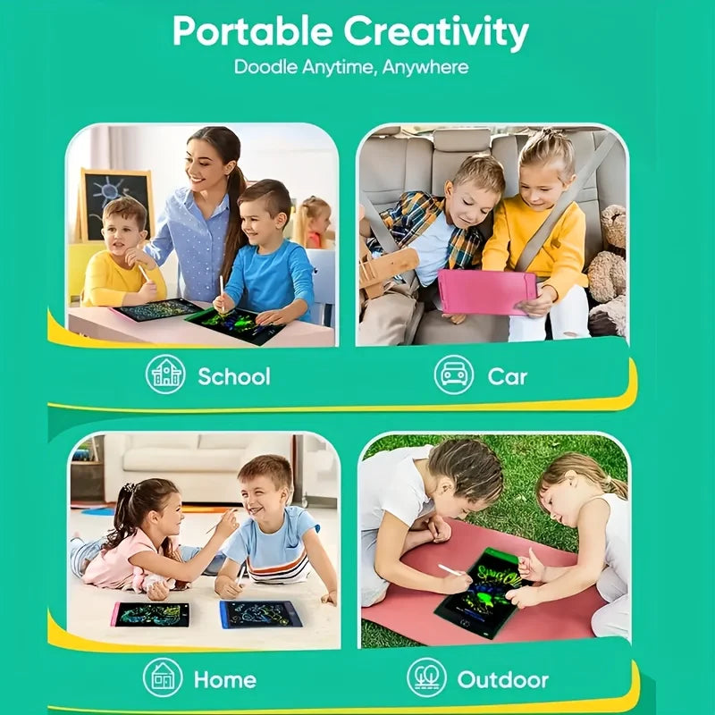 8.5-Inch LCD Writing Tablet – Portable Digital Drawing Board and Handwriting Pad for Kids Ages 3–8
