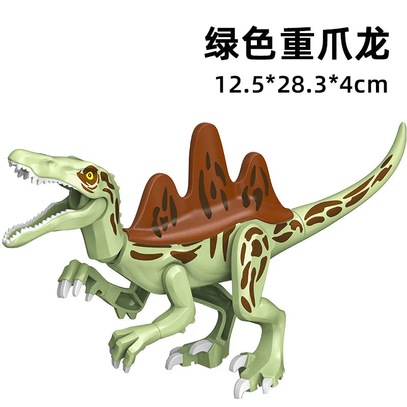 Predator Dinosaur Construction Blocks – Assemble-Your-Own Raptor and Giant Dino Toy for Children